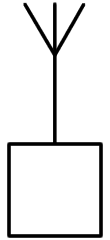 symbol for radio station general