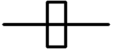 RF symbol for rectangular waveguide
