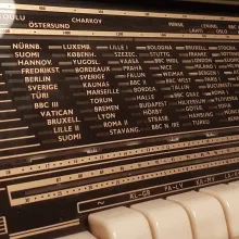 Old wireless radio in Finnish pub (Levi)