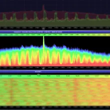 RF operating frequency range explained spectrum analyser
