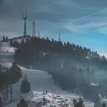 Radio transmission towers - Kevin Fitzgerald