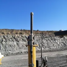 MobileMark OD3-2400MOD2 2.4 GHz antenna installed in machinery