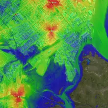 National Coverage Model showing 5G signal in Cairns