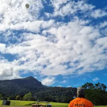measuring signal with helikite