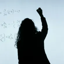 This is engineering - calculations on whiteboard