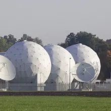 High frequency radar domes and dishes