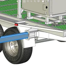 solutions hero trailer 3D model