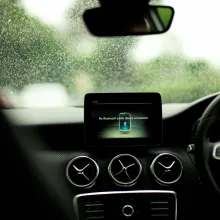 Gmax Studios - Bluetooth on Mercedes screen