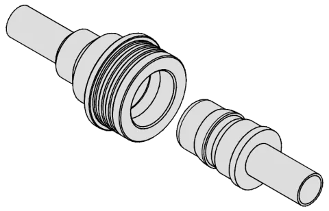 Quick Lock Coupling Mechanism RF Connectors