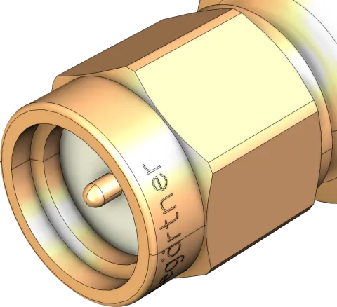 SMA Male Coaxial Connector RF Interface