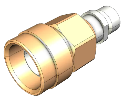 1.5-3.5 Male plug RF Connector