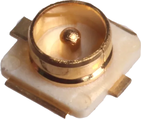 U.FL SMT mount coaxial connector