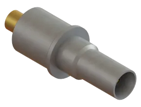 BMZ PMMA male plug RF connector