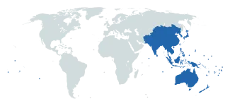 ITU asia pacific region outline