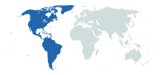 ITU The Americas region outline