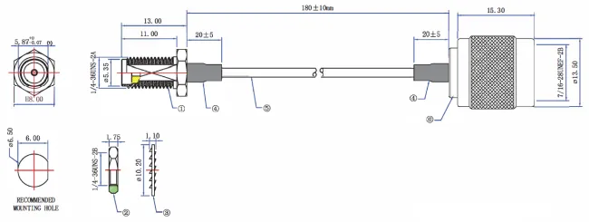 CAL10-TN1SA2-018 CAD DRAWING