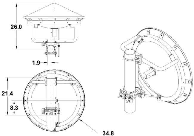 RDH4504B CAD Drawing