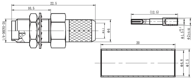 SA2-BRM-C-L24 CAD Drawing