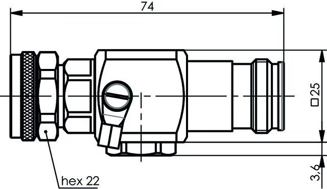 Telegartner 100025378 CAD Drawing