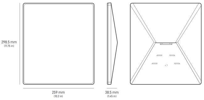 Starlink Mini CAD Drawing