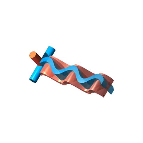Dual Linear Slant Polarised Transmission