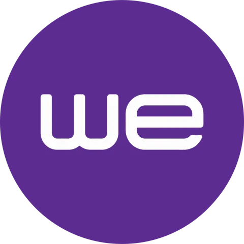 We Telecom Egypt logo