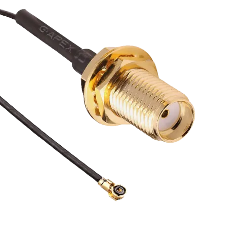 MHF4 to SMA coaxial cable 0.81mm mini-coax