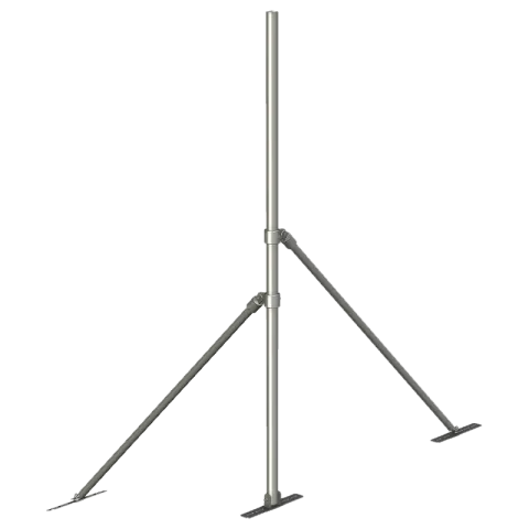 GC48 Heavy Duty Roof Mast Wind Rated