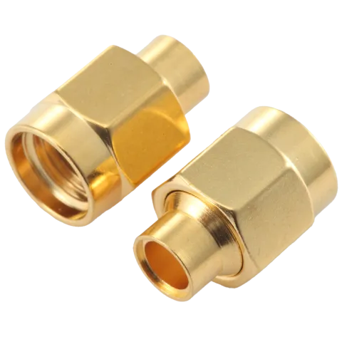 SMA Male Solder Connector for RG-402 and Semi-Flex 0.141" coaxial cable