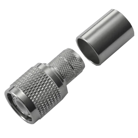 TNC Male plug crimp connector for LMR400 series cables