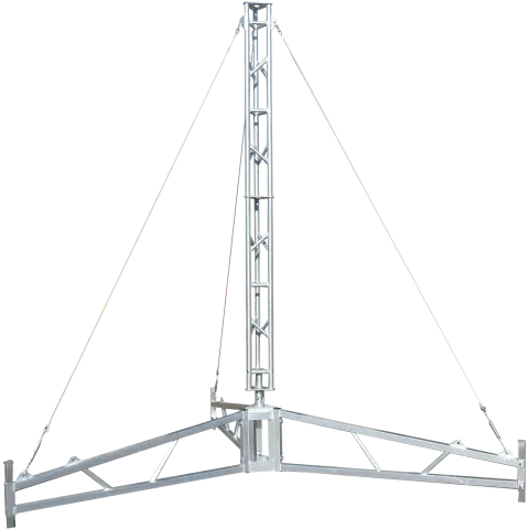 AL220 portable hinged tower, aluminium