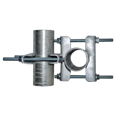 Right Angle Clamp Bracket, Crossover Style 90 degrees