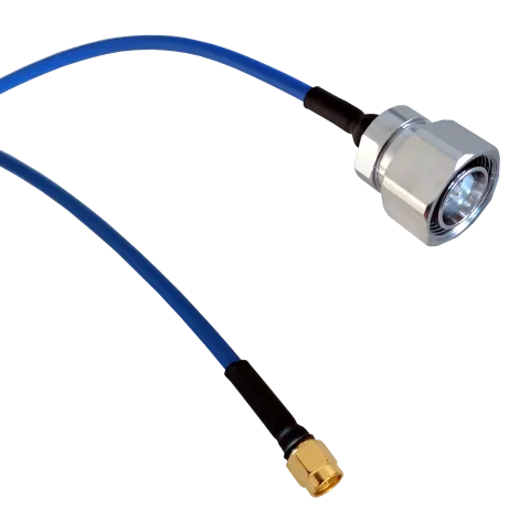 4.3-10 Male to SMA Male coaxial cable PSF-141 semi-rigid