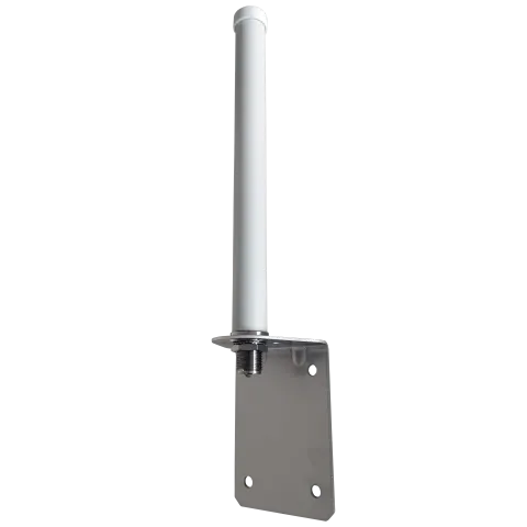 4G dipole antenna covering 700 to 2700 MHz with N bulkhead