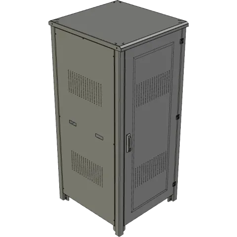 Power enclosure cabinet, power systems