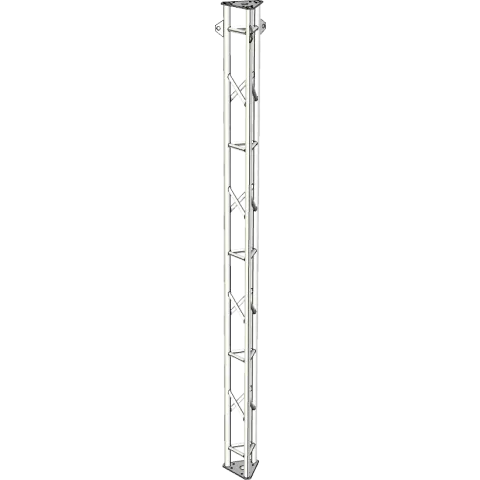 AL220 Aluminium lattice module, modular tower section
