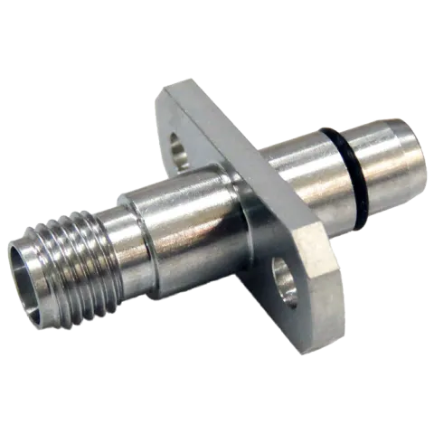 160-A01F.188 BMA-male-to-SMA-female-two-hole-flange-mount-adapter
