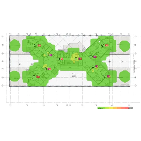 wifi survey of aged care facility