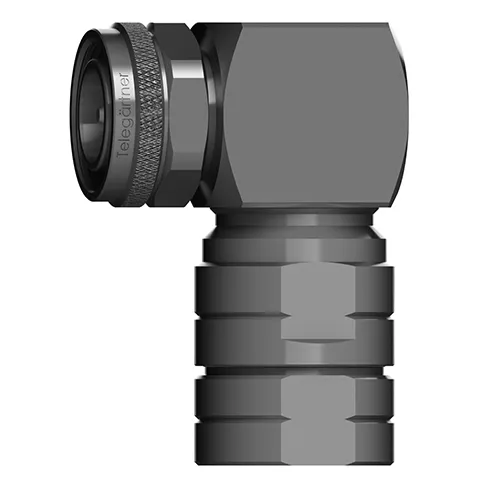 Telegartner 4.3-10 angle plug, Screw Type, clamp/clamp, G23 (1/2&quot; Flex), SIMFix Pro - Main Image