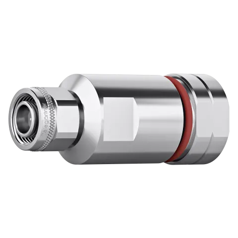Telegartner 2.2-5 Male Connector for 1/2&quot; Corrugated Cable, SIMFix Po, Screw Type, G23 (1/2&quot; Flex) - Main Image