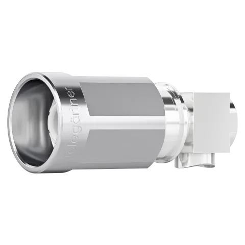 Telegartner NEX10(r) Male Right Angle Connector for RG-402 Cable, Angle Plug Screw G10 (UT-141) - Main Image