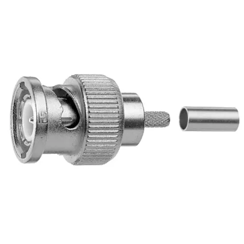 Telegartner BNC Straight Plug Crimp G1 (RG-58C/U); YR23092 Belden crimp/crimp Professional - Main Image