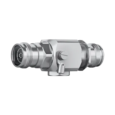 Telegartner Surge Protector, 4.3-10 Female to 4.3-10 Female, 3.8 GHz, Bulkhead - Main Image