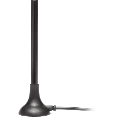 2J 3G-5G Low Profile Magnetic Whip Antenna, 617 to 5925 MHz, SMA Male, 3m - Main Image