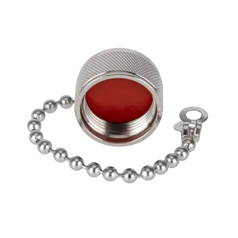 Dust Cap N Male, with Chain - Main Image