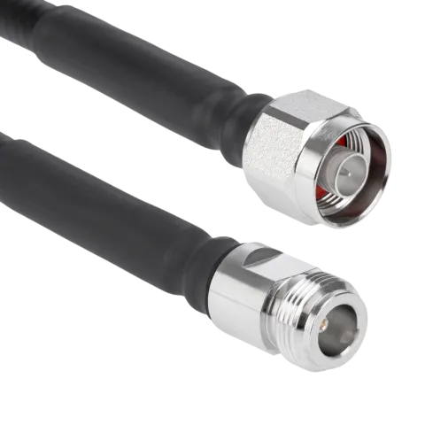 3/8" Corrugated Jumper Cable N Male to N Female, 3m - Main Image