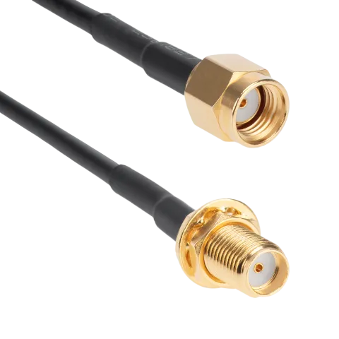 L-100 Patch Cable, RP-SMA Male to SMA Female 15cm - Main Image