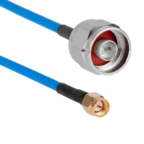 RG-402 Patch Cable N Male to SMA Male Low PIM 1m - Main Image