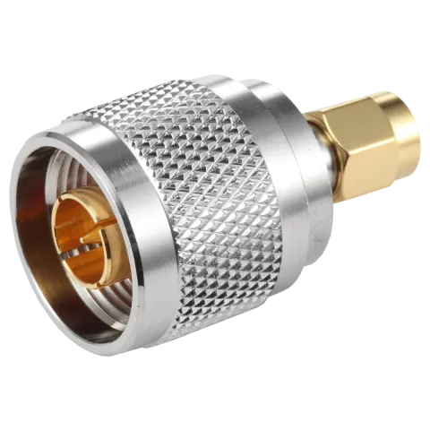 RF Adapter, N Male to SMA Male - Main Image