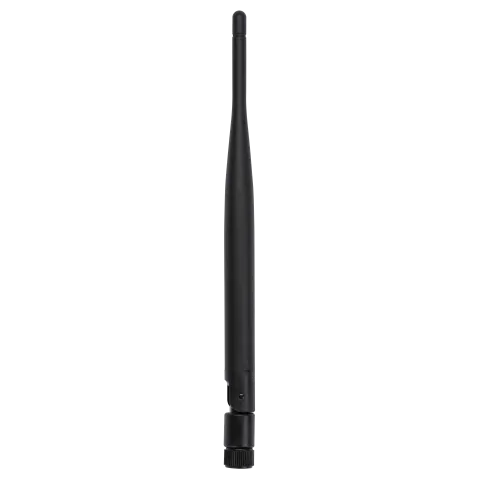 Powertec Dual-Band WiFi Stubby Hinged Antenna, 2.4 & 5 GHz, RP-SMA Male - Main Image
